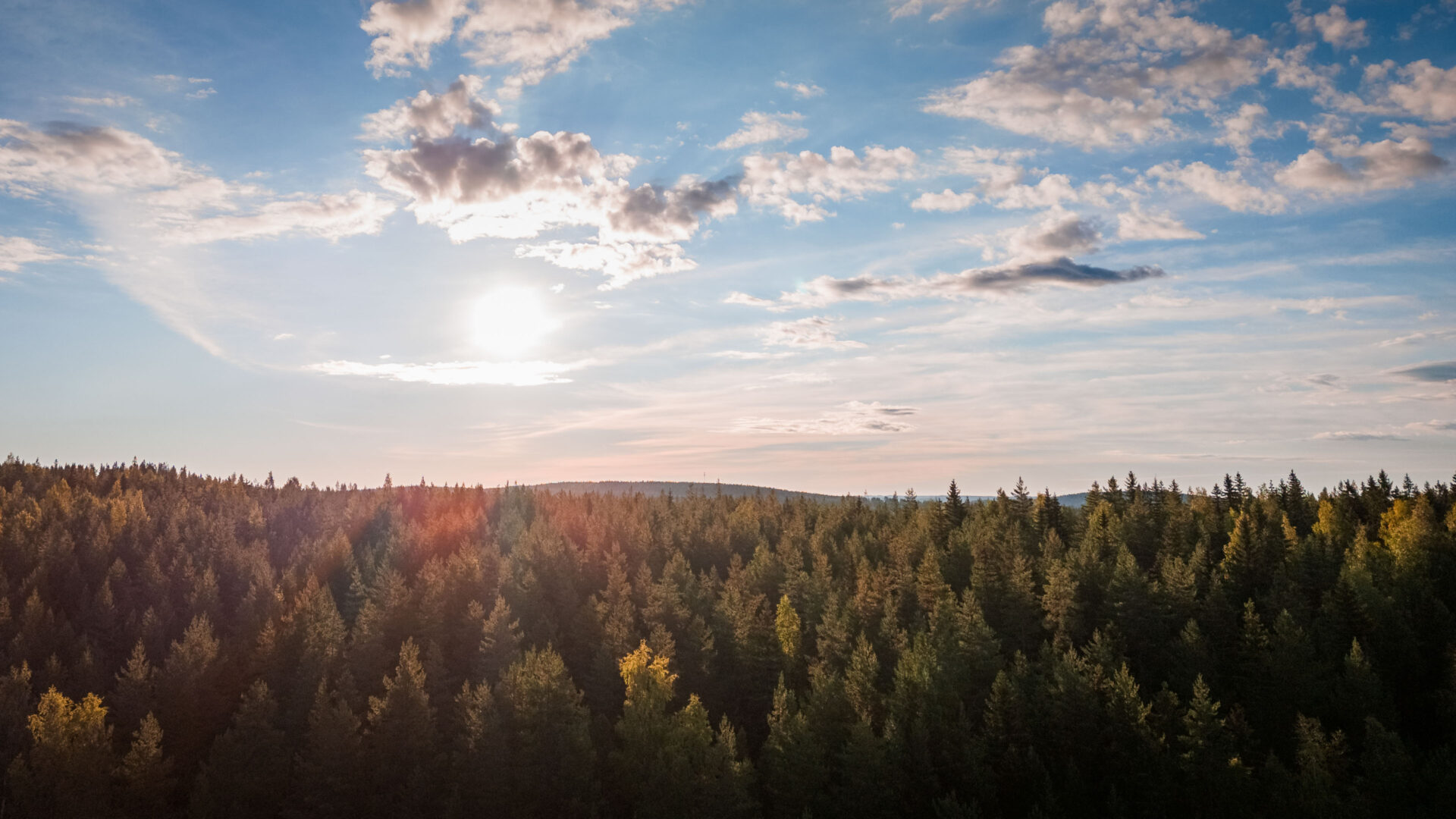 Aerial Drone Professional Photography in Central Finland