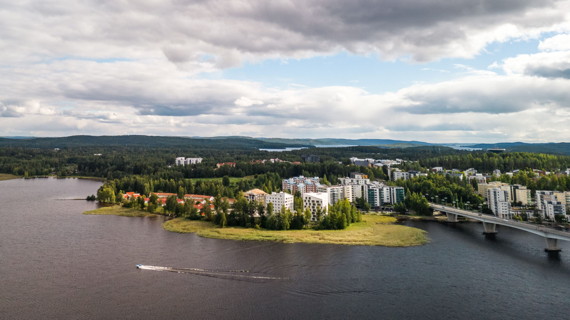 Aerial Drone Professional Photography in Central Finland