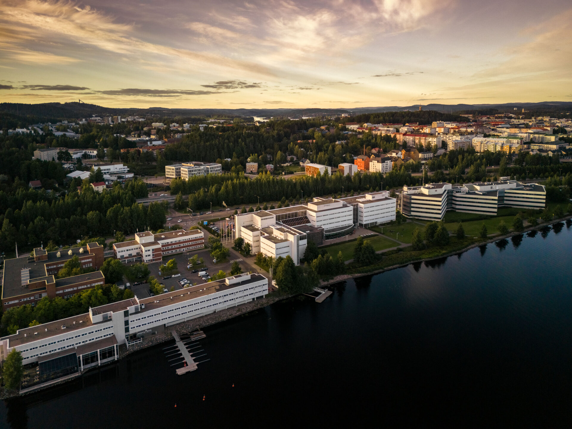 Aerial Drone Professional Photography in Central Finland