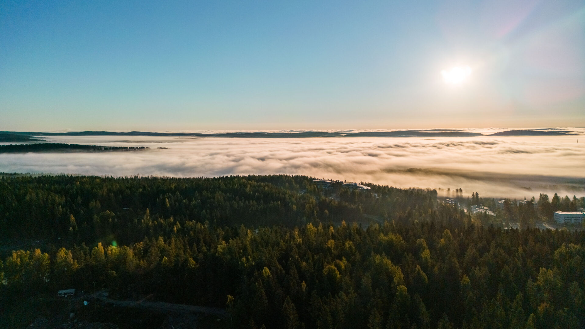 Dronekuvausta Jyväskylässä