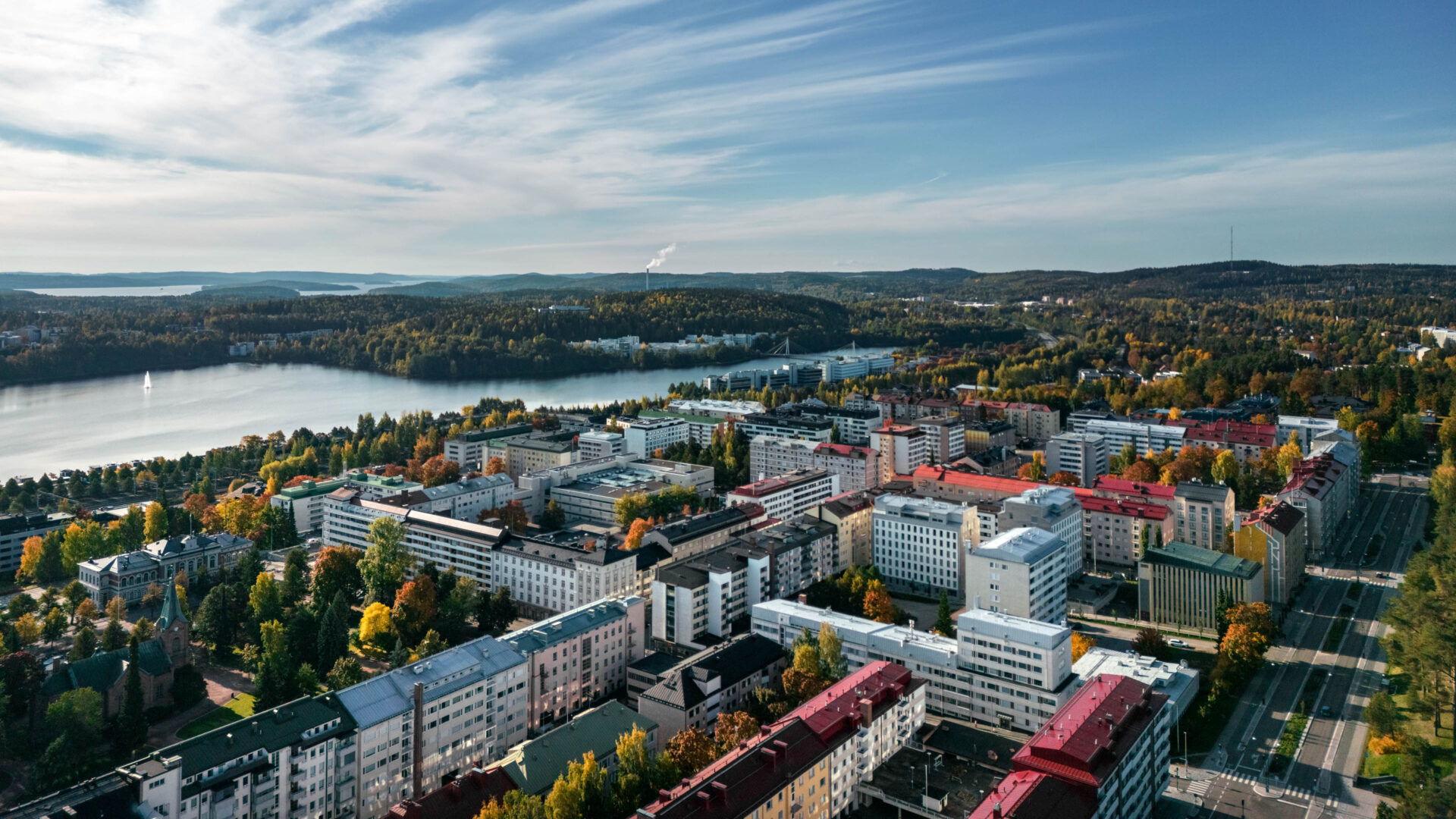 Aerial Drone Professional Photography in Central Finland