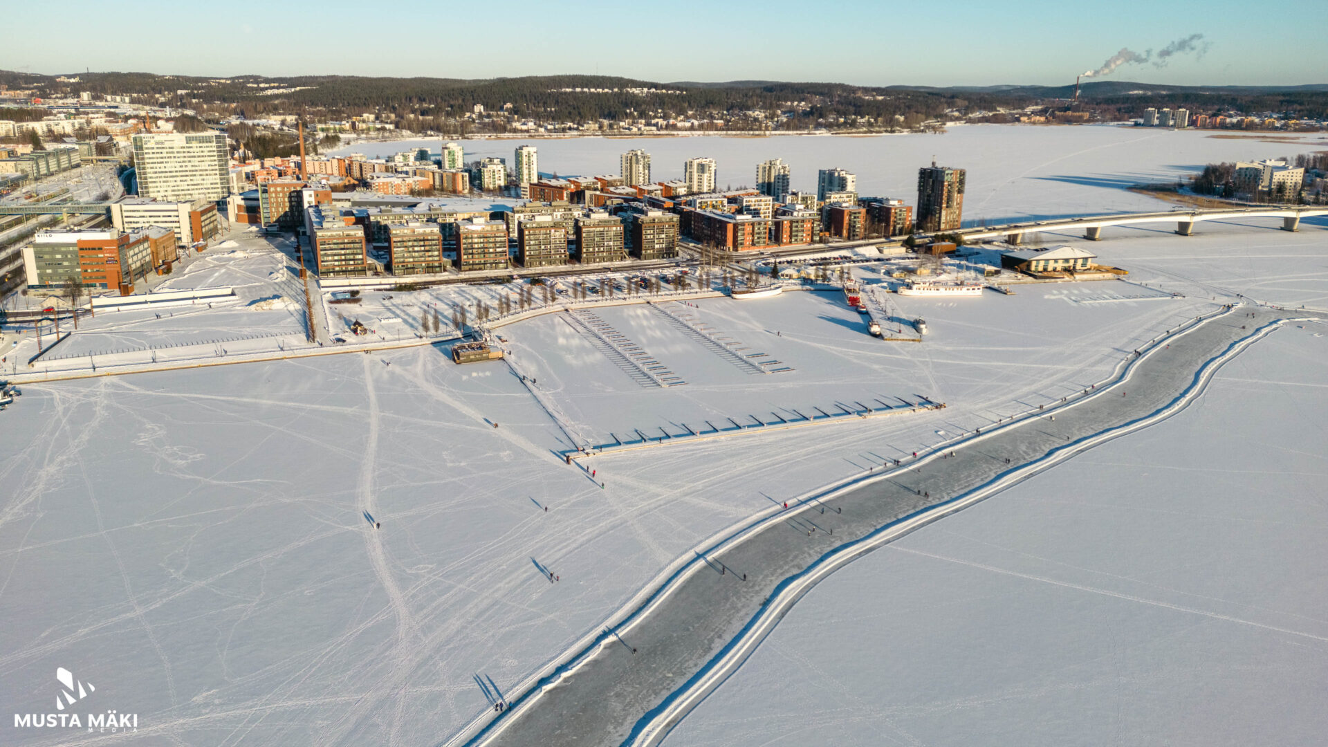 ilmakuvaus Jyväskylästä dronilla