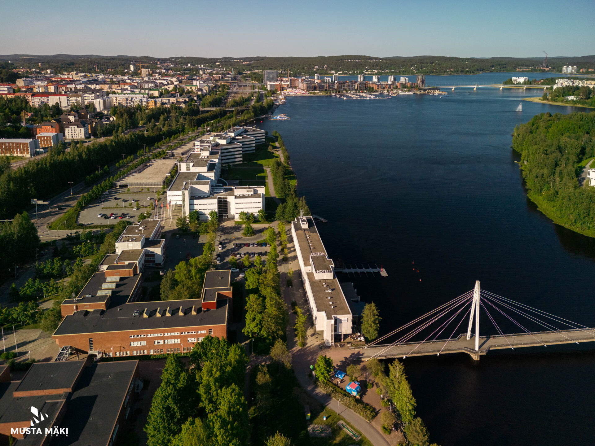 elokuva dronilla Jyväskylä