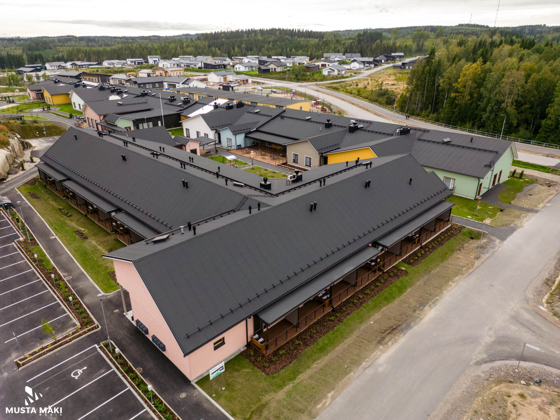 Kuvat dronista Keski Suomessa